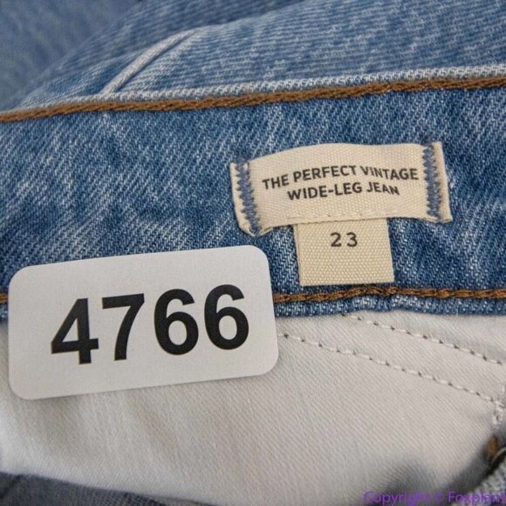 NEW Madewell The Perfect Vintage Wide-Leg Jean in Harding Wash, 23 - Picture 12 of 14